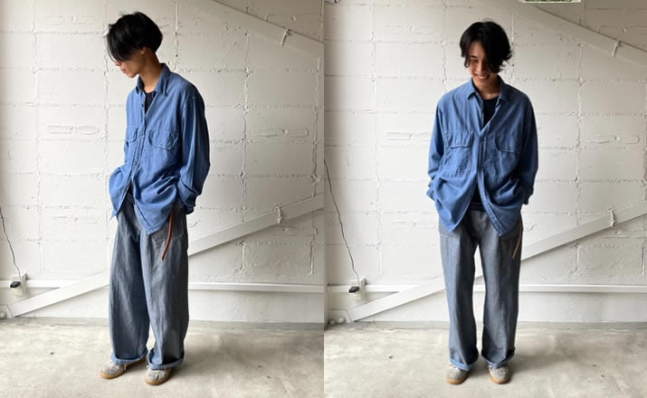 21s/s comoli ベタシャン cpoシャツ