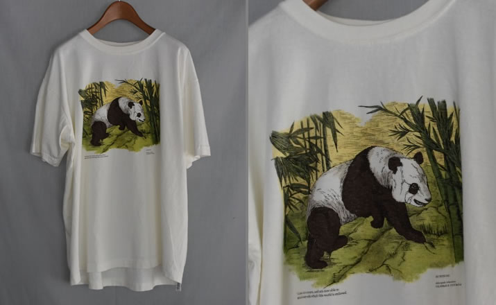 NICENESS 珍獣Tシャツ BERNARD G.PANDA M