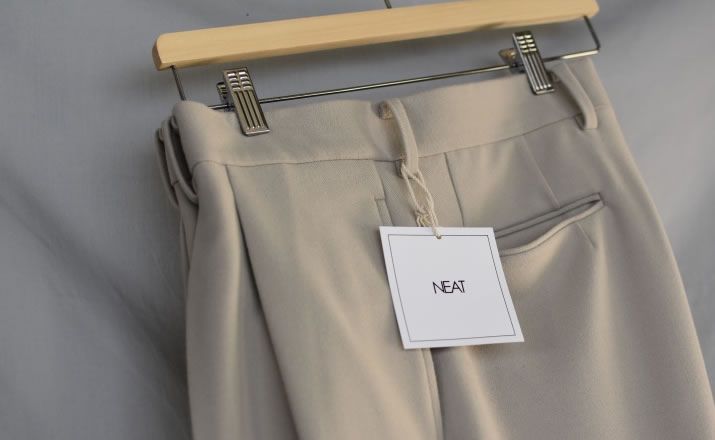 ref.01 / ref.02 / ref.03 | . NEAT “FAKE FLANO PAINTER PANTS